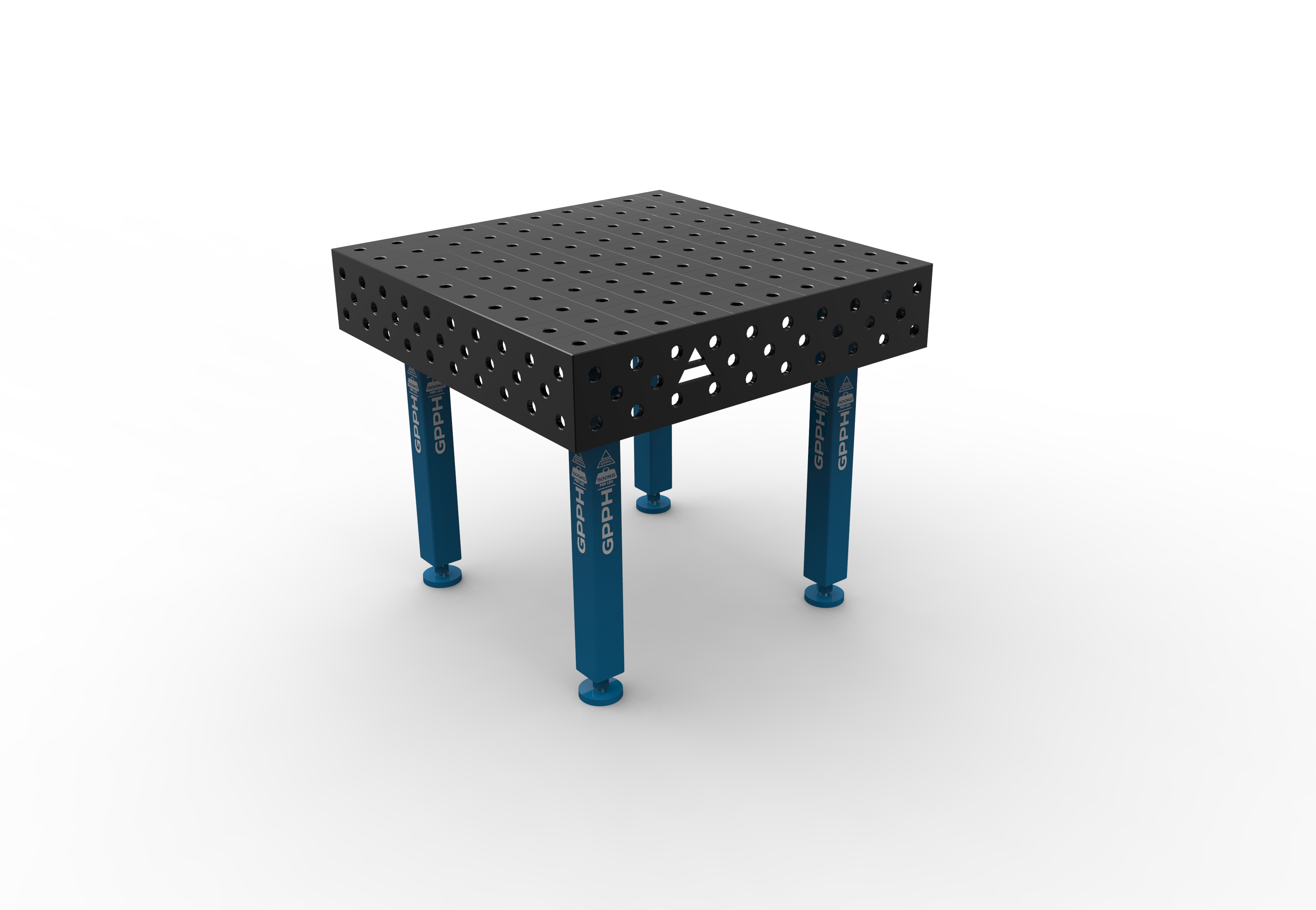 Svejsebord PLUS 1000x1000 grid 100x100 Ø28 - System 28